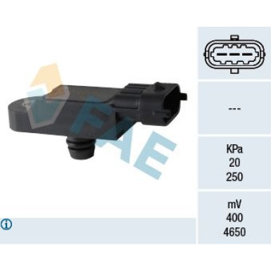 FAE Sensor, Saugrohrdruck | 15067