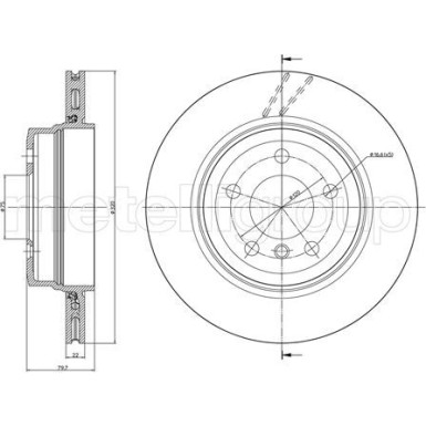 CIFAM Bremsscheibe CIFAM Bremsscheibe