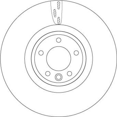 TRW Bremsscheibe DF6957S