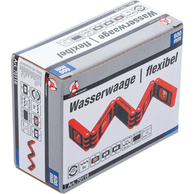BGS Wasserwaage flexibel 600 mm BGS Do it yourself 70116
