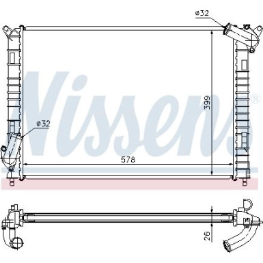 Wasserkühler PKW | MINI Cooper S 1,6 01 | 69701A