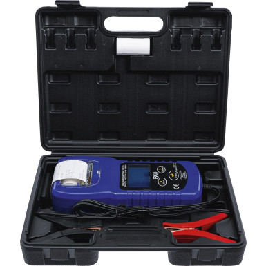 BGS Digitaler Batterie- und Ladesystem-Tester | mit Drucker | 2133