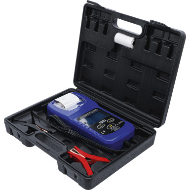 BGS Digitaler Batterie- und Ladesystem-Tester | mit Drucker | 2133