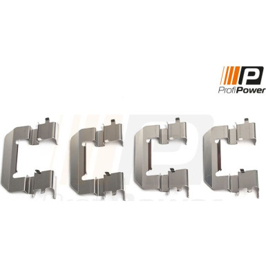 PROFIPOWER Zubehörsatz, Scheibenbremsbelag 9B1176
