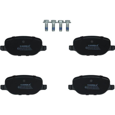 KAMOKA Bremsbelagsatz, Scheibenbremse