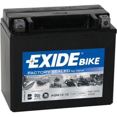 EXIDE Starterbatterie | AGM12-10