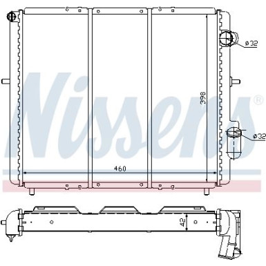 Wasserkühler PKW | RENAULT Clio | 639461