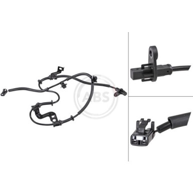 A.B.S. Sensor, Raddrehzahl A.B.S. Sensor, Raddrehzahl