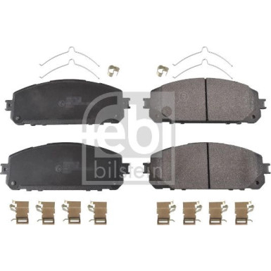 FEBI BILSTEIN Bremsbeläge 170624