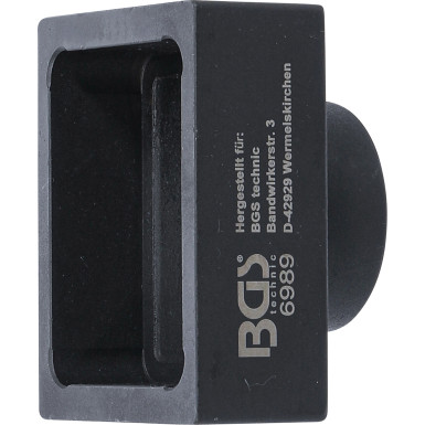 BGS Achsen-Spannmuttern-Schlüssel | für DAF, MAN, Mercedes-Benz, Kässbohrer, Setra | SW 56 mm | 6989