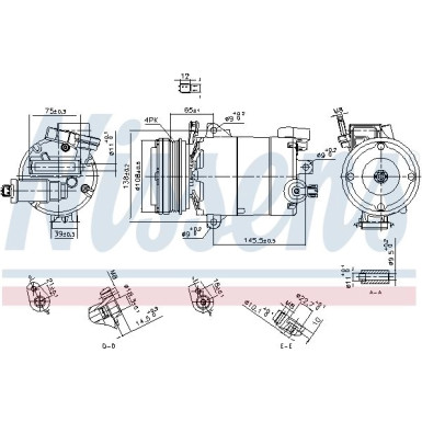 Kompressor PKW Ford Kuga 13 FIRST FIT 890794