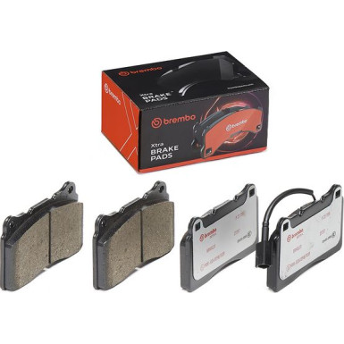 BREMBO Bremsklötze Xtra VA | ALFA 159 LANCIA MASERATI 05-12 | P 23 115X BREMBO Bremsklötze Xtra VA | ALFA 159 LANCIA MASERATI 05-12 | P 23 115X