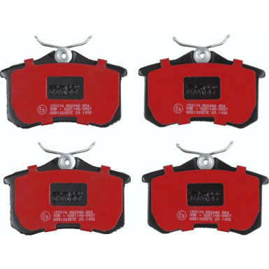 Bremsklötze HA DTEC | VAG,CITROEN,PEUGEOT,RENAULT | GDB1330DTE Bremsklötze HA DTEC | VAG,CITROEN,PEUGEOT,RENAULT | GDB1330DTE