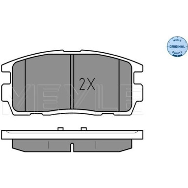 Bremsbelagsatz Opel T. Antara 06- Mit Sensor | 025 244 9815/W