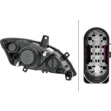 SCHEINWERFER L H7/H7/H7 HELLA | MERCEDES VITO/VIANO 9,10-9,14 | 1EG 009 627-011 SCHEINWERFER L H7/H7/H7 HELLA | MERCEDES VITO/VIANO 9,10-9,14 | 1EG 009 627-011