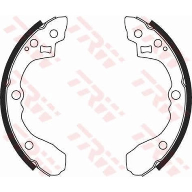 94 461 001 Bremsbacken | KIA Sephia,Shuma 96 | GS8692