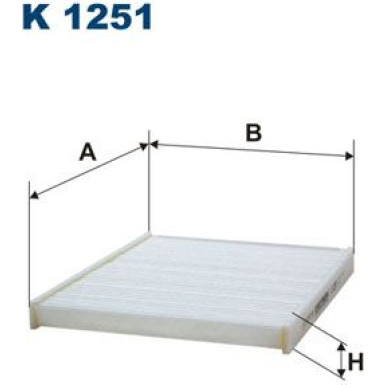 FILTRON Filter, Innenraumluft | K 1251