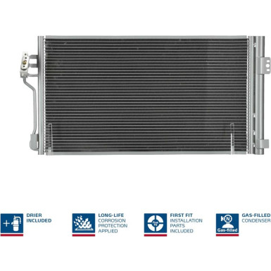 Kondensator PKW MERCEDES Viano, Vito 03 FIRST FIT 94674
