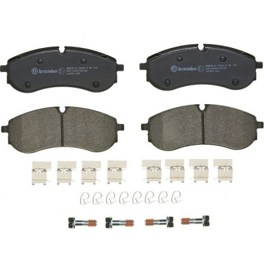 BREMBO Bremsklötze HA MAN TGE VW Crafter 16 PRIME LINE P 85 178