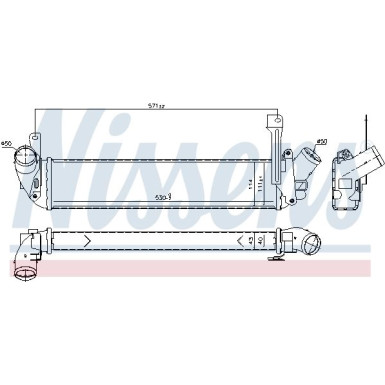 Ladeluftkühler PKW | Renault Kangoo I 98 | 96198