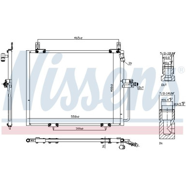 NISSENS Klimaanlagenkühler 94176
