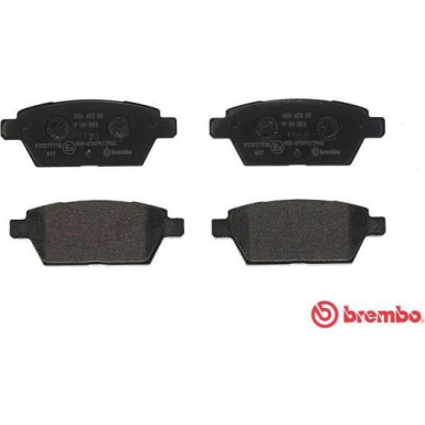 BREMBO Bremsklötze HA | MAZDA 6 02 | P 49 051