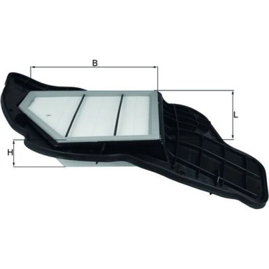 MAHLE Luftfilter | LX 1684/5