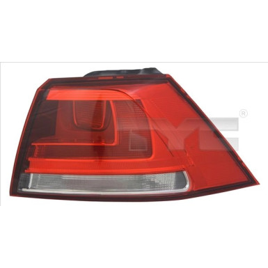 Heckleuchte A R O K-PLATTE ROT/WEIß | VW GOLF VII 3/5-T 8,12-3,17 | 7226,641,1