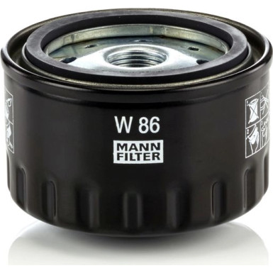 Mann & Hummel Ölfilter PKW | ALFA GT,GTV,156 2,0 JTS 04 | W 86