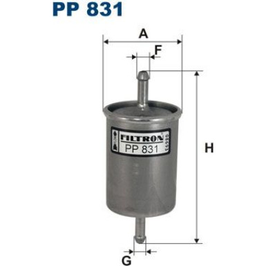 FILTRON Kraftstofffilter | PP 831