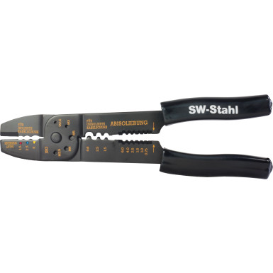 42504SB SW-Stahl Kabelschuhklemmzange 42504SB SW-Stahl Kabelschuhklemmzange
