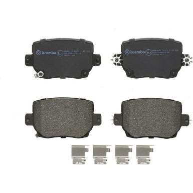 BREMBO Bremsklötze HA | TESLA Model 3,Model Y 17 | P 09 030 BREMBO Bremsklötze HA | TESLA Model 3,Model Y 17 | P 09 030