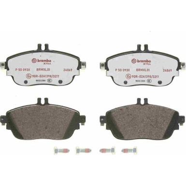 BREMBO Bremsklötze Xtra VA | MERCEDES A, B- Klasse 11 | P 50 093X
