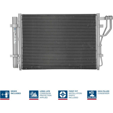 Kondensator PKW HYUNDAI ix20 1.4-1.6i 10 FIRST FIT 940251