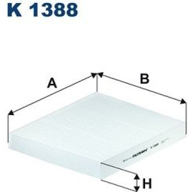 FILTRON Filter, Innenraumluft K 1388