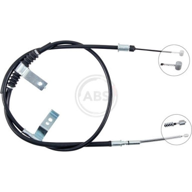 A.B.S. Handbremsseil Seilzug Festellbremse | K14065