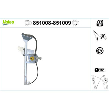 VALEO Fensterheber | 851008