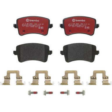 BREMBO Bremsklötze Xtra HA | AUDI A4, A5, Q5 07-17 | P 85 099X BREMBO Bremsklötze Xtra HA | AUDI A4, A5, Q5 07-17 | P 85 099X