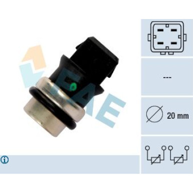 FAE Sensor, Kühlmitteltemperatur 33650