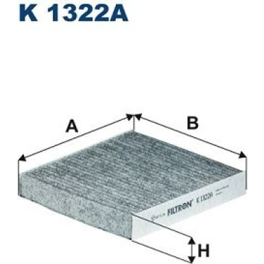 FILTRON Filter, Innenraumluft K 1322A