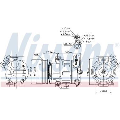Kompressor PKW OPEL CORSA D CDTI 06 FIRST FIT 89126
