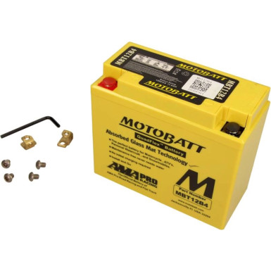 Motorrad Batterie 12V 11Ah/150A L+ (Abmessungen: 150X70X130/130) | MBT12B4