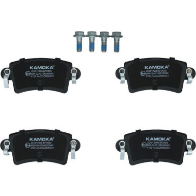 KAMOKA Bremsbelagsatz, Scheibenbremse JQ1012906