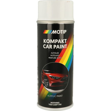MoTip Autolack Acryl Kompakt weiß-grau 400ml | 45312