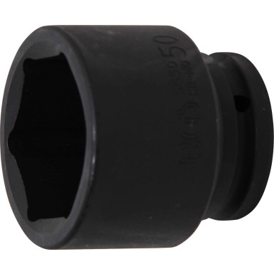 BGS Kraft-Steckschlüssel-Einsatz Sechskant | Antrieb Innenvierkant 20 mm (3/4"""") | SW 50 mm | 5650