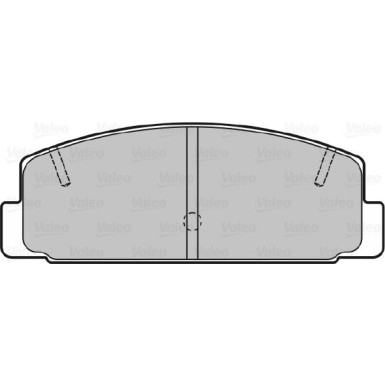 VALEO Bremsbeläge 598780