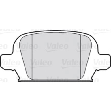 VALEO Bremsbeläge 301457