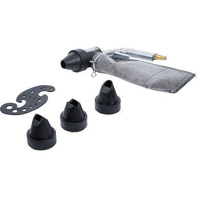 BGS Druckluft-Sandstrahlpistole inkl. Zubehör | 3243
