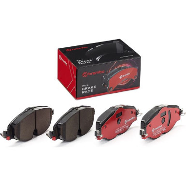 BREMBO Bremsklötze VA/HA AUDI,SKODA,FORD,VW,SEAT 12 XTRA LINE P 85 147X