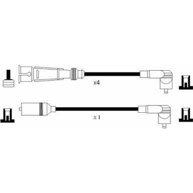 NGK | Zündleitungssatz 0939
